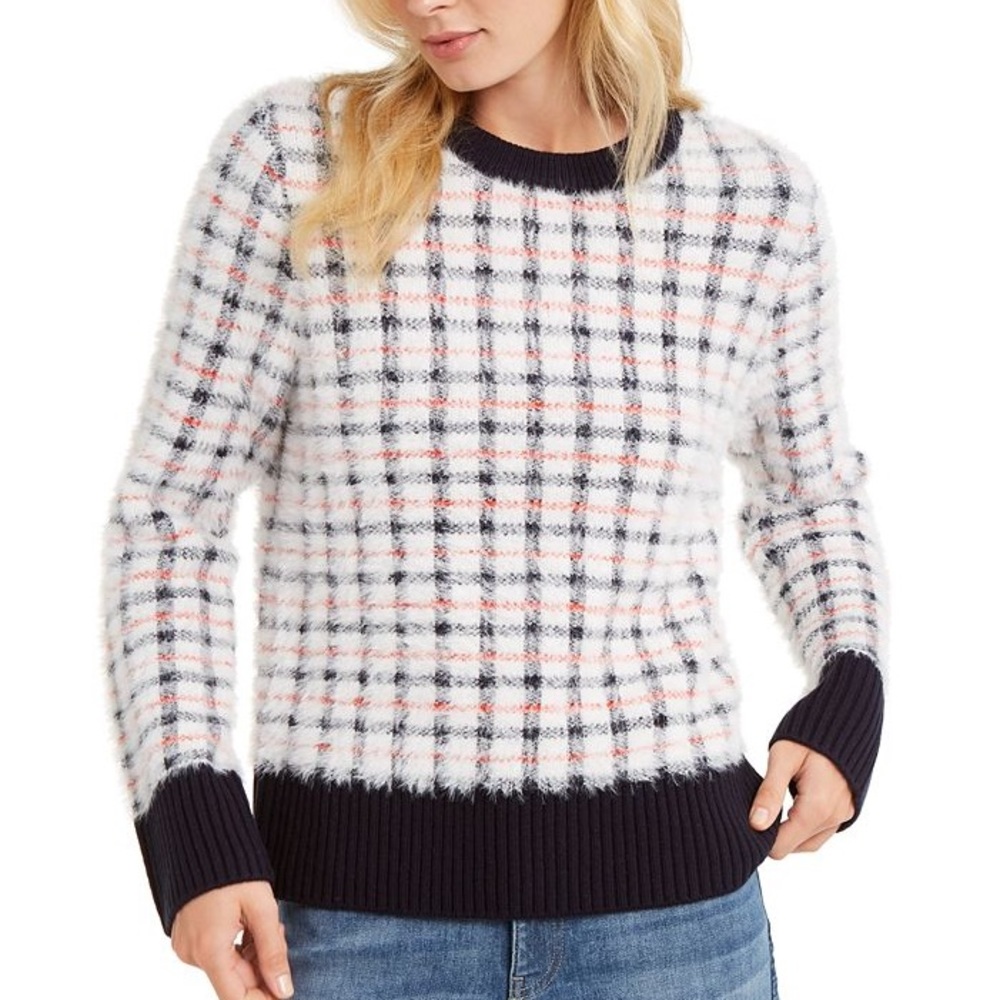 Tommy Hilfiger plaid sweater size XL